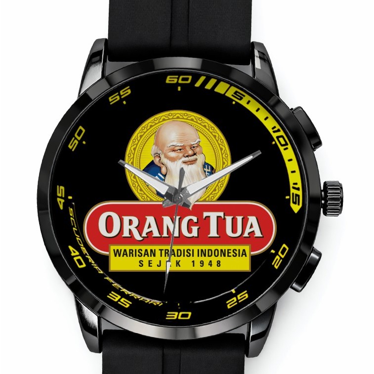 Jam Tangan Pria Orang Tua Custom keren