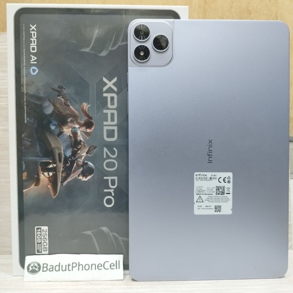 INFINIX XPAD 20 PRO 4G 8/128GB SECOND BEKAS FULLSET
