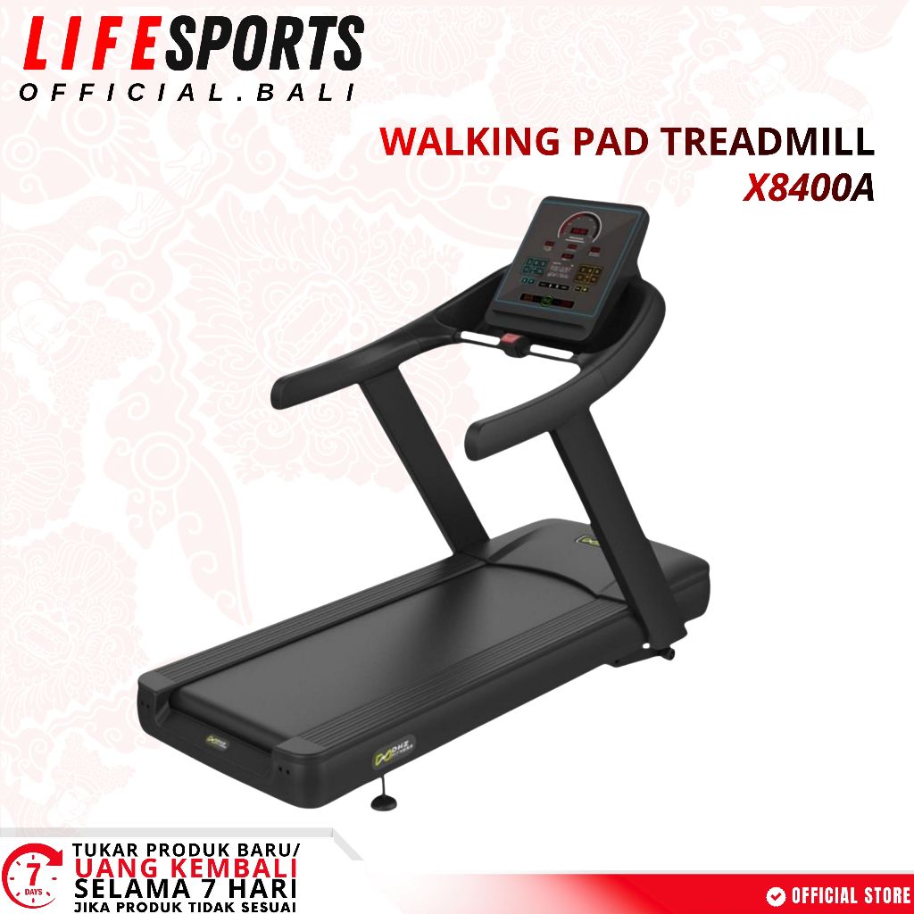 LIFESPORTS - NEW CARDIO Walking Pad Treadmill Electric DHZ X8400A Commercial Import
