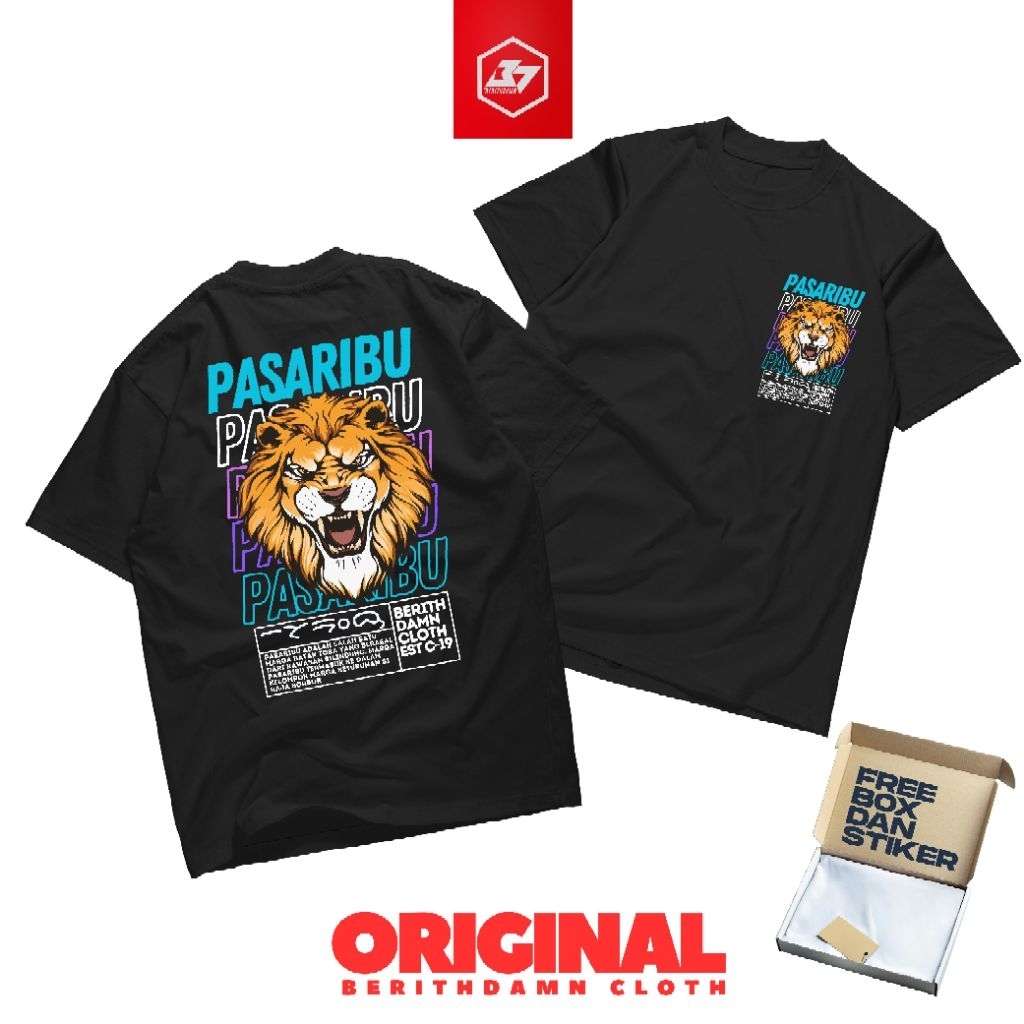 Kaos Batak Marga PASARIBU Tshirt Premium Cotton 24s Berithdamn Cloth