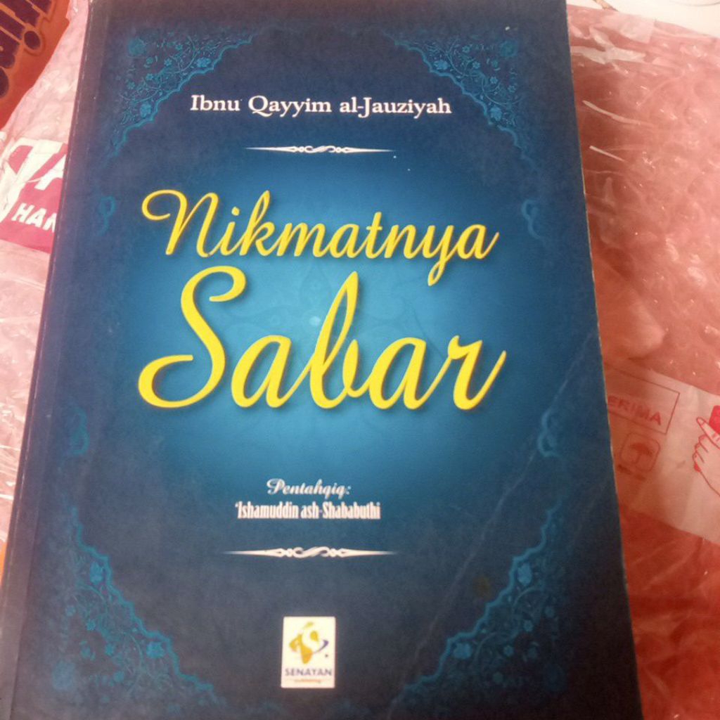 Nikmatnya Sabar" karya Ibnu Qayyim al-Jauziyah