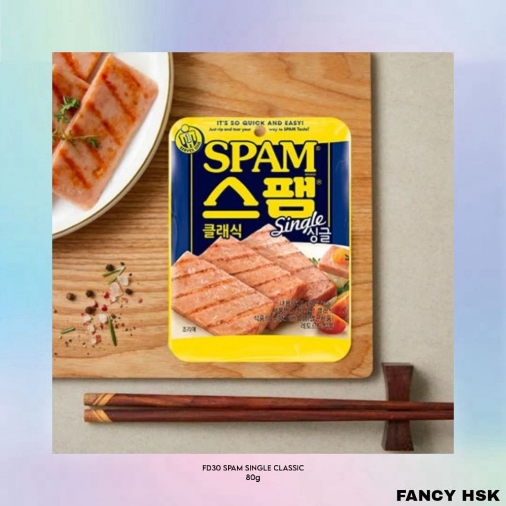 KOREA SPAM SINGLE CLASSIC 80GR