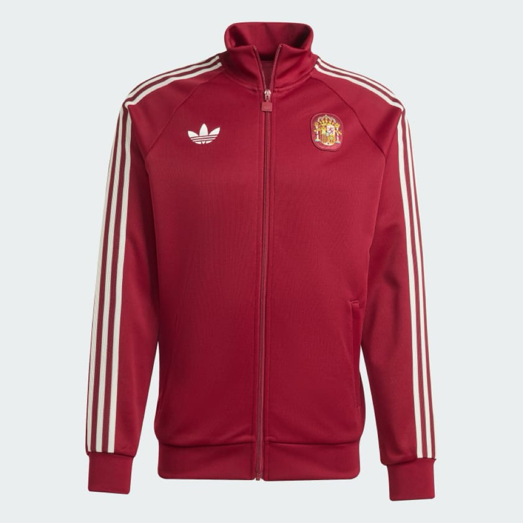 Adidas Tracktop Spain Team Collegiate Burgundy JZ2254 BNIB Original Resmi