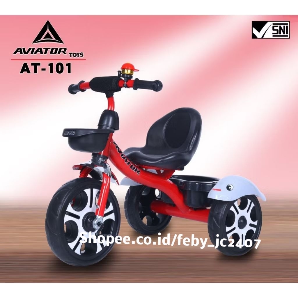 Aviator 101 Tricycle  Sepeda Anak Roda Tiga Ban Jumbo
