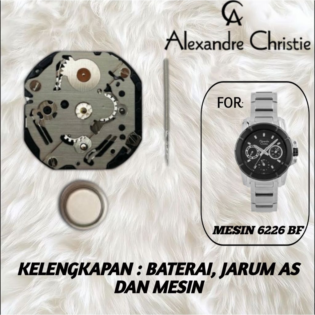 Mesin Alexandre Christie original 6226 BF