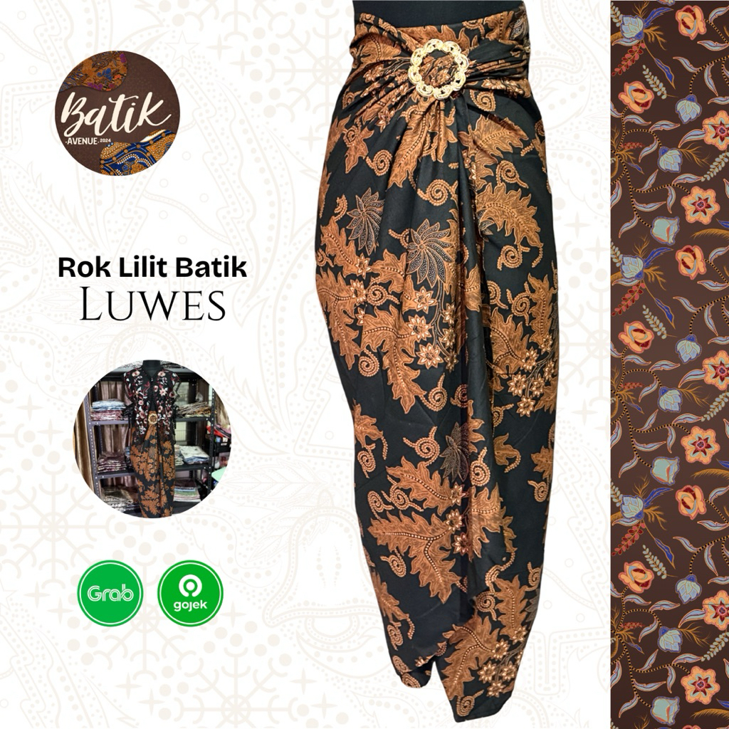 Rok Lilit Batik - Luwes / Free Ring