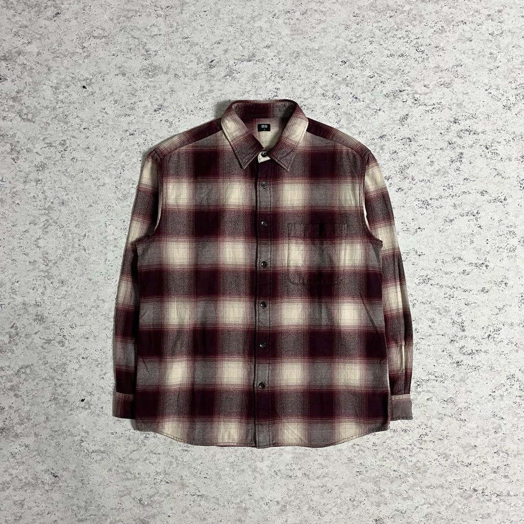 Kemeja Flanel Veterano Uniqlo Veterano Flannel Shirt