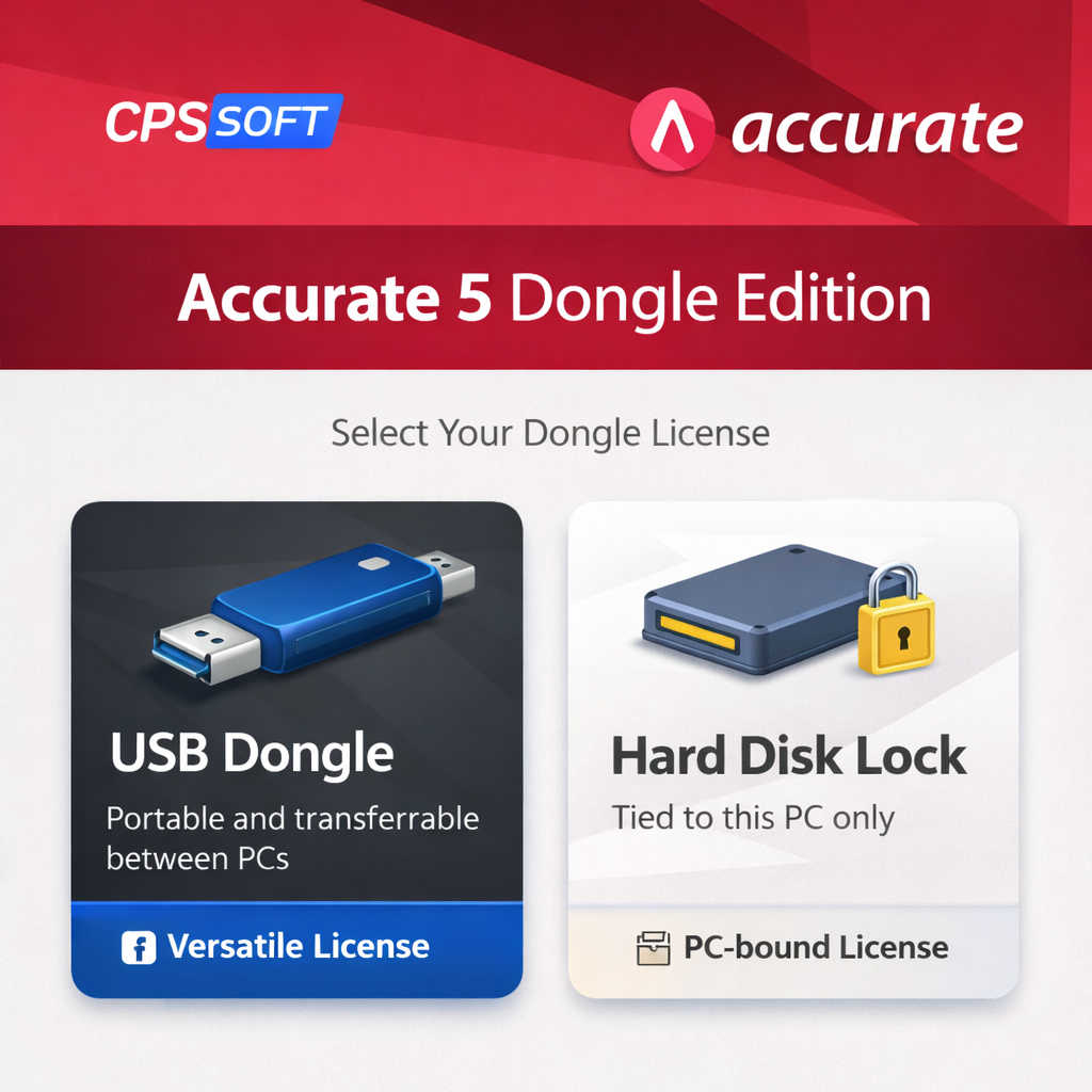 ACCURATE 5 TERBARU EDISI DONGLE USB