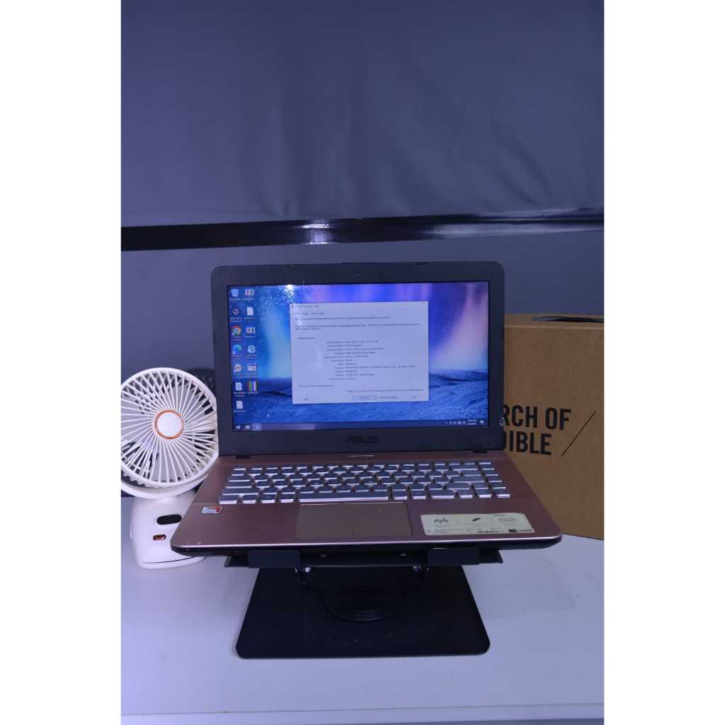 ASUS VivoBook X441BA AMD A4-9125 Laptop Murah Siap Pakai untuk Sekolah, Kerja Ringan & Browsing, Rad