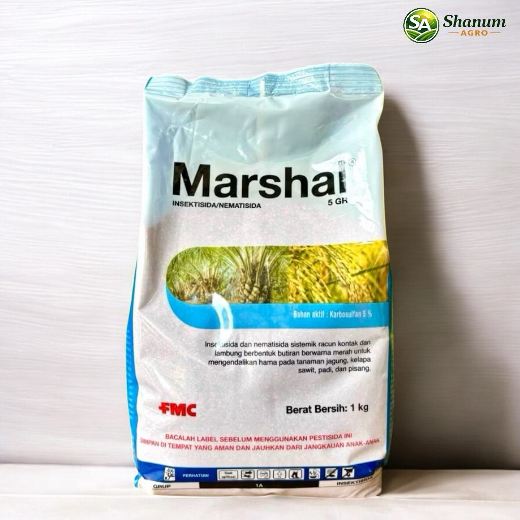 Insektisida MARSHAL 5GR 1 Kg - Nematisida Marshal 5 Gr