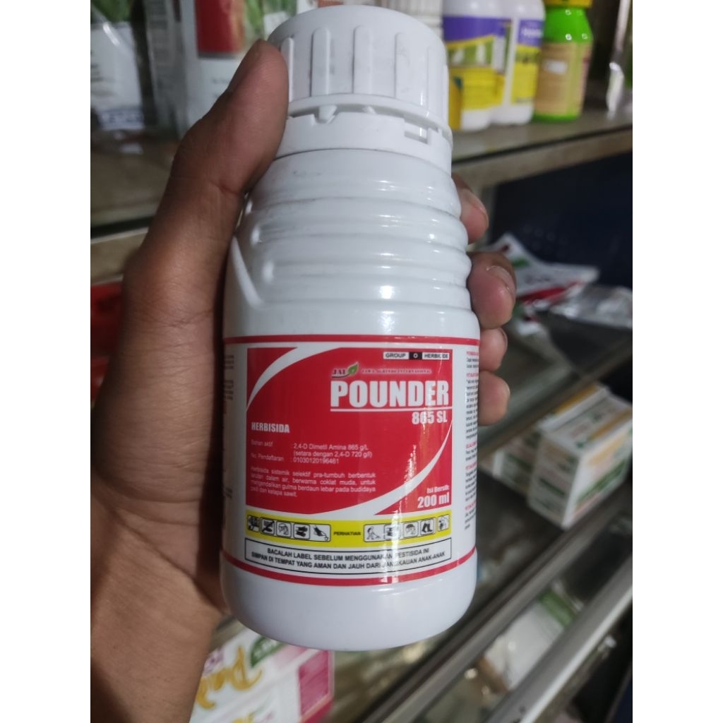 Herbisida POUNDER 865 SL- Herbisida sistemik selektif pra tumbuh