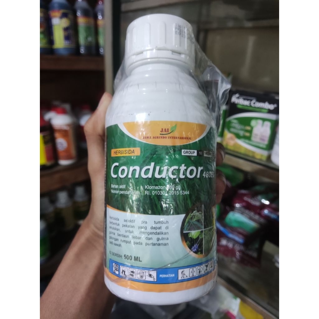 Herbisida paket CONDUCTOR 480EC 500 ml + RESICORE 25WP  - Herbisida pra tumbuh selektif