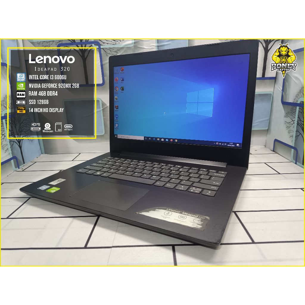 Lenovo Ideapad 320 Intel Core i3 6006U Nvidia 920MX