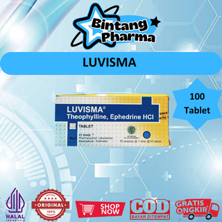 LUVISMA (1 KOTAK ISI 100 TABLET) - OBAT ASMA/SESAK NAFAS