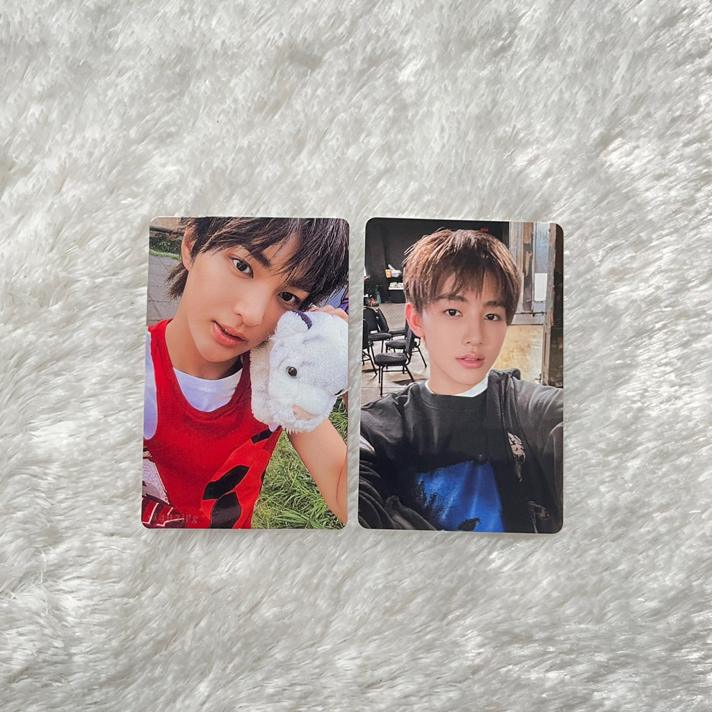 PC PHOTOCARD KEONHO SEONGHYEON CORTIS ALBUM WEVERSE VERISON A DAN VERSION B COLOUR OUTSIDE THE LINE