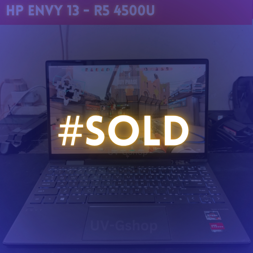 HP Envy x360 13 ryzen 5 4500u + bonus
