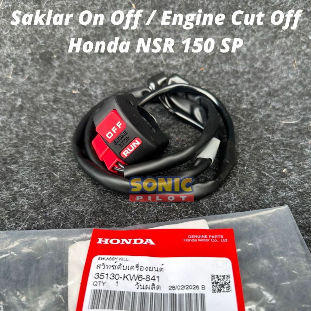 Saklar On Off / Engine Cut Off Honda NSR 150 SP