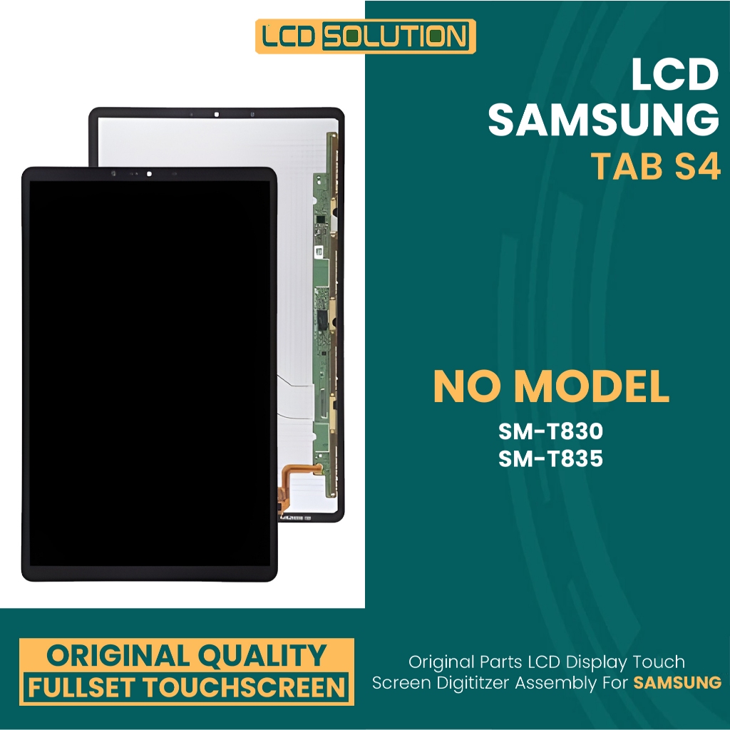 Grosir LCD Samsung Tab S4 ( SM-T830 / SM-T835 ) - Fullset Touchscreen (ANTI PECAH)