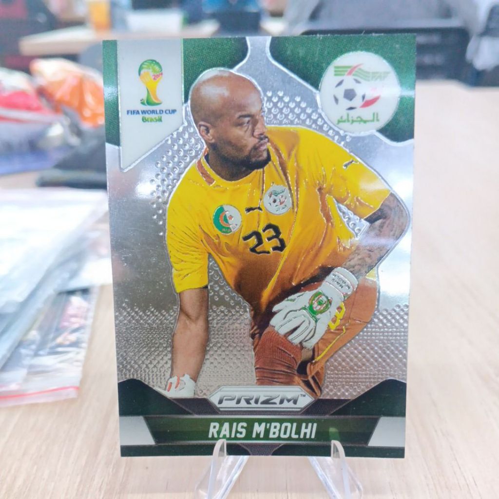 kartu bola panini prizm world cup 2014 Aljazair