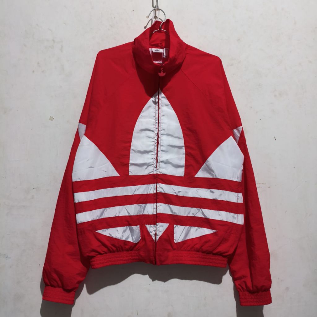 adidas windbreaker big logo