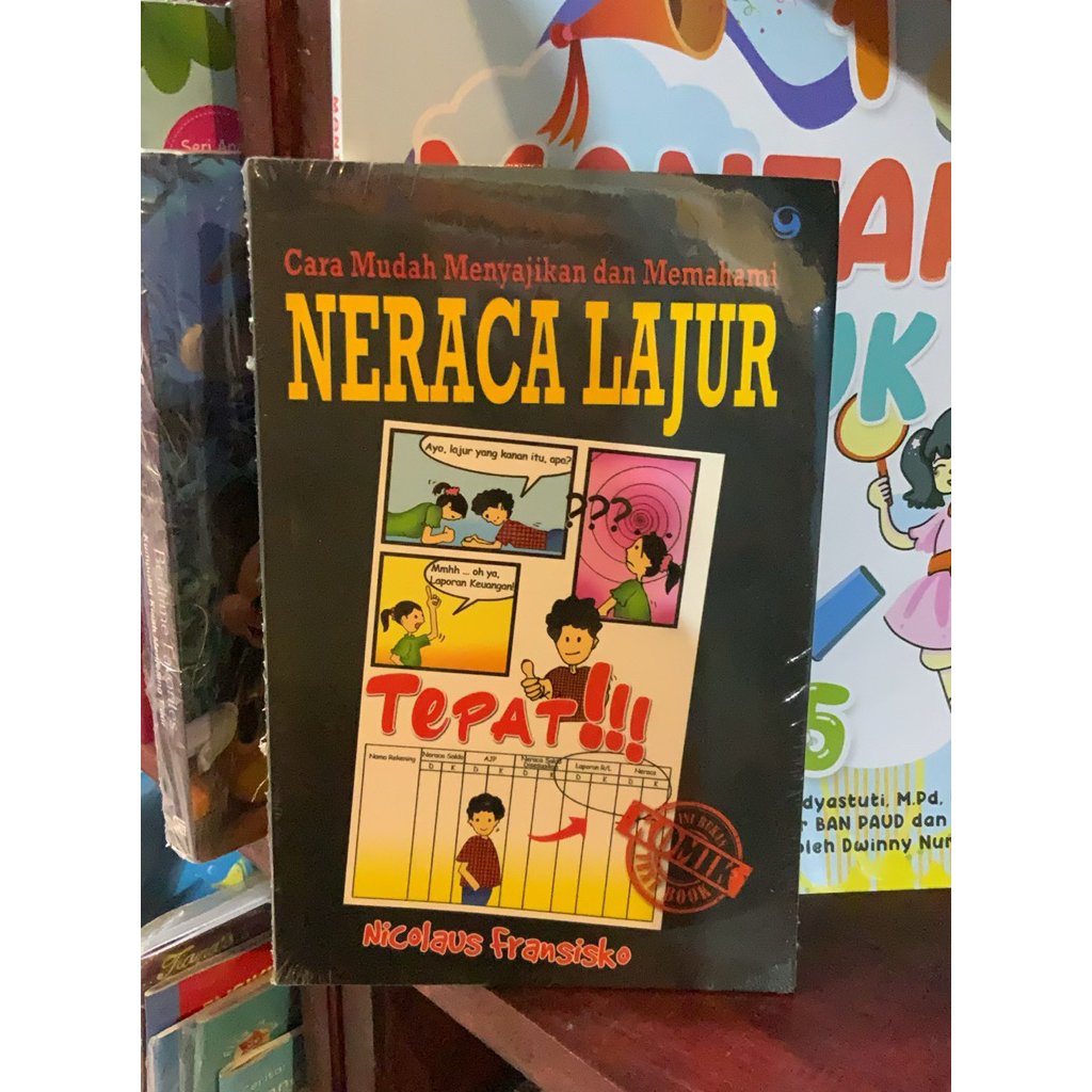 Komik Cara Mudah Menyajikan dan Memahami Neraca Lajur - Komik