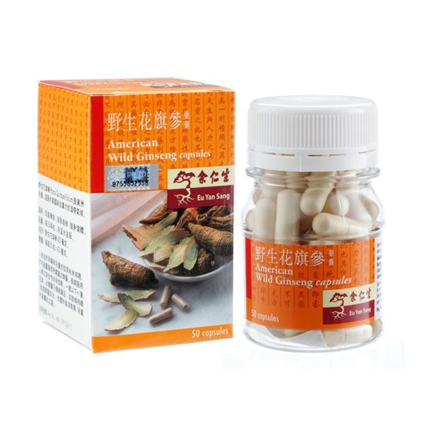 Eu Yan Sang American Wild Ginseng Capsules 50s