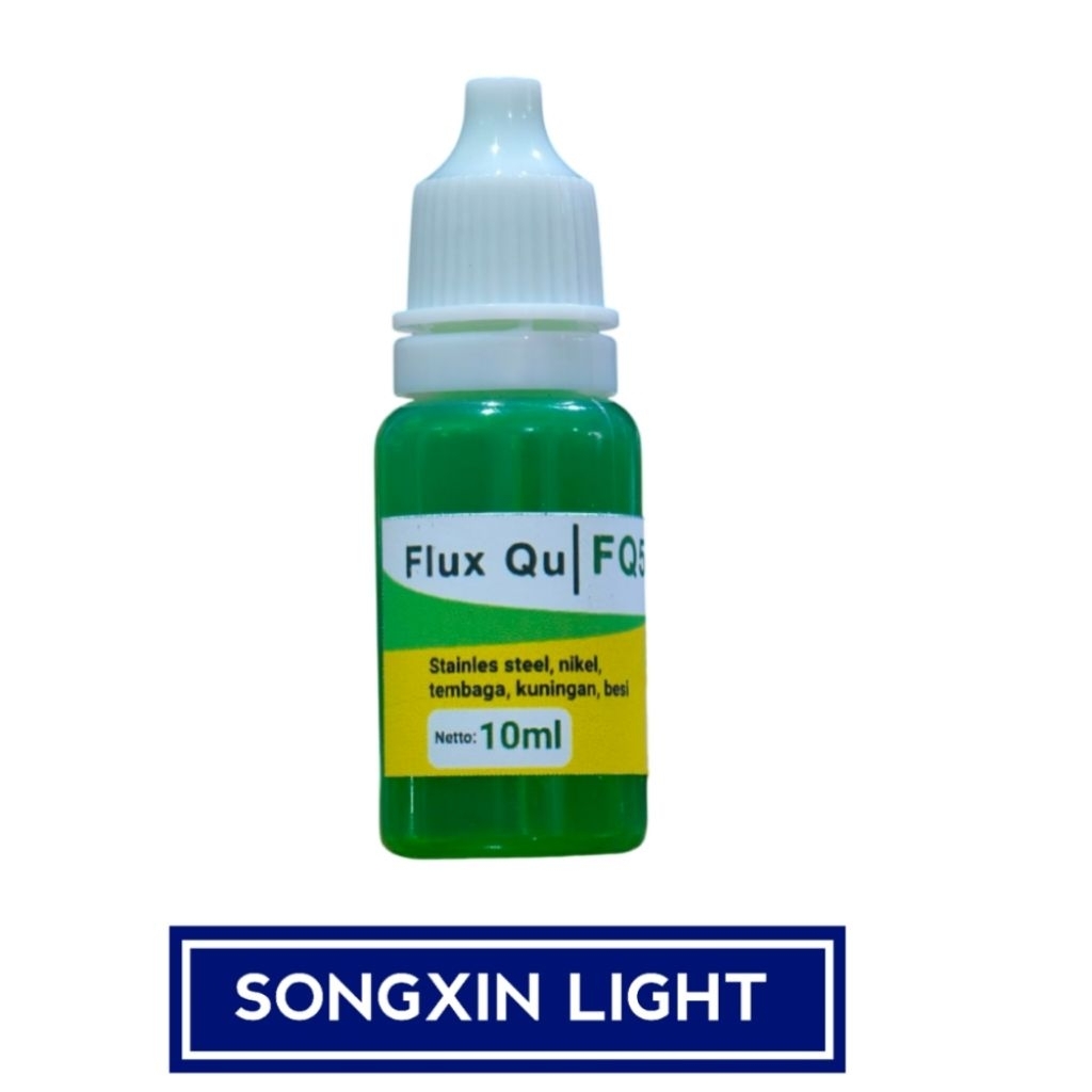 Flux solder Stainless hijau untuk penyolderan tembaga besi kuningan dll
