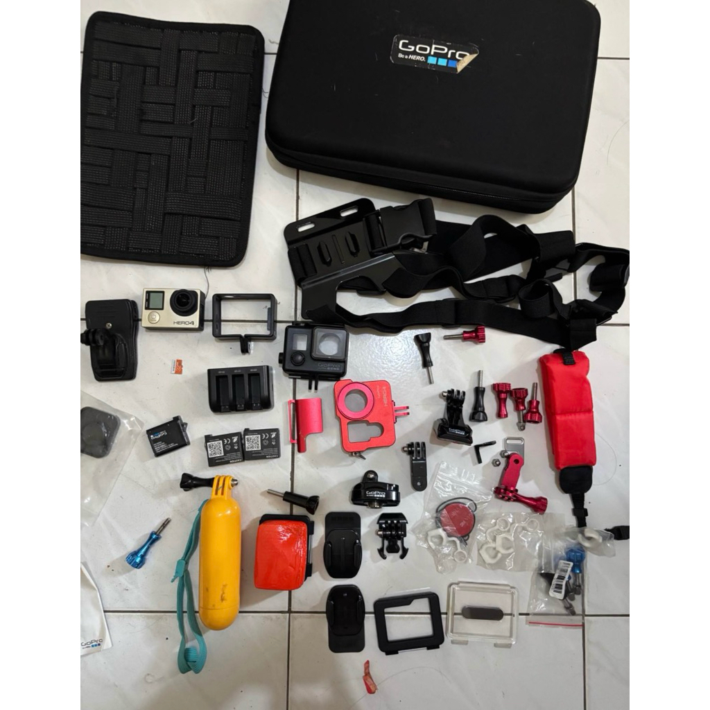 go pro hero 4 silver