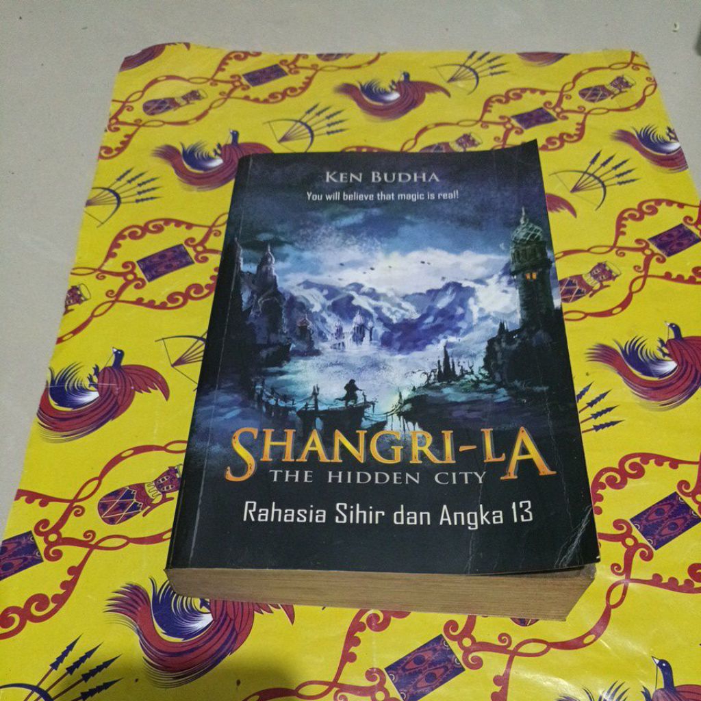 Novel Ken Budha - Shangrila The Hidden city, Rahasia sihir dan Angka 13