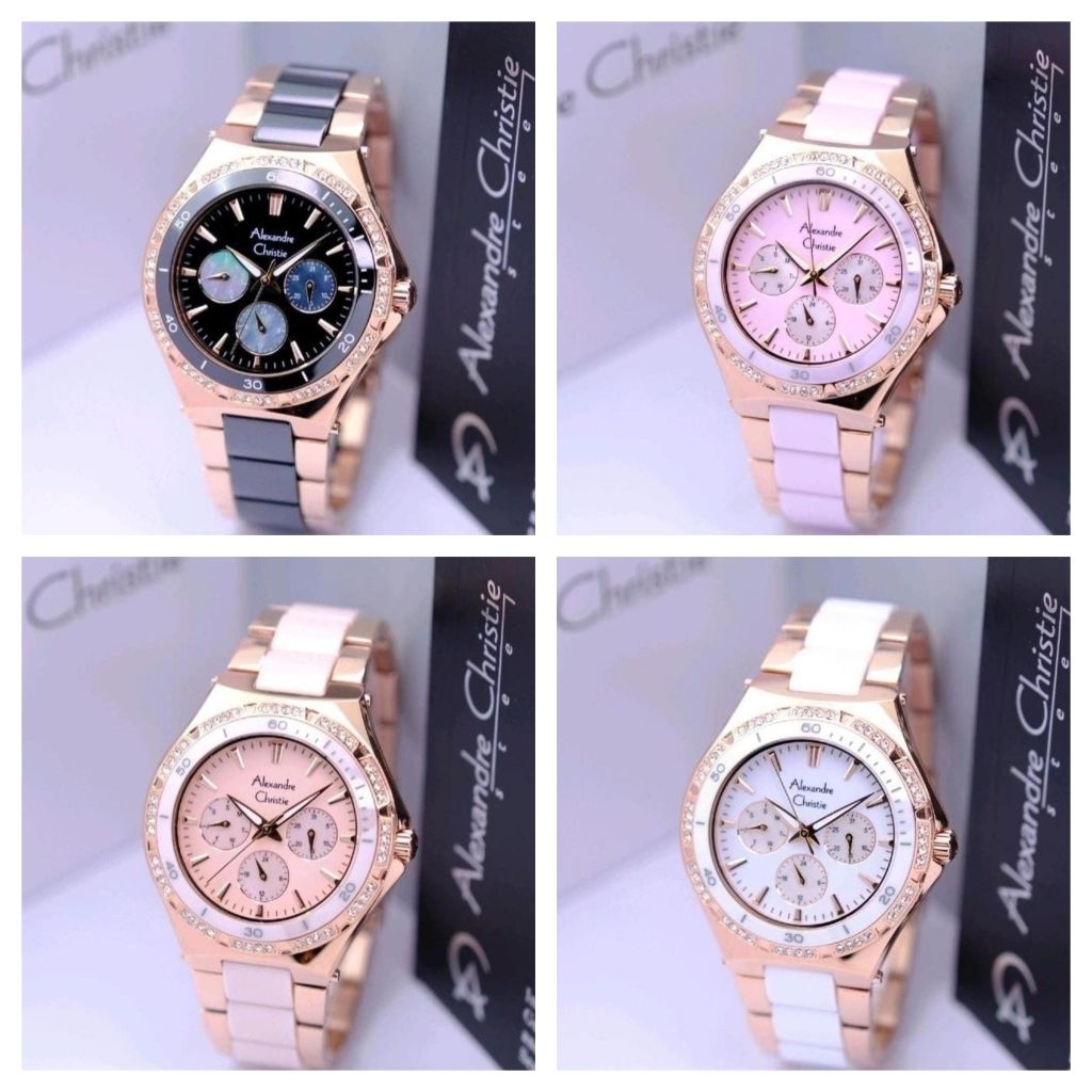 ALEXANDRE CHRISTIE WANITA AC 2299 / AC 2294 KERAMIK ORIGINAL/ALEXANDER CHRISTIE CEWEK AC2299/ AC2294