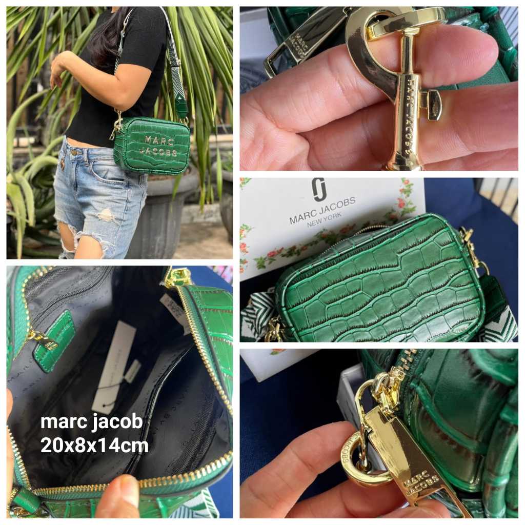 SLING BAG MINI WANITA KULIT CROCO SLING CAMERA BAG PREMIUM