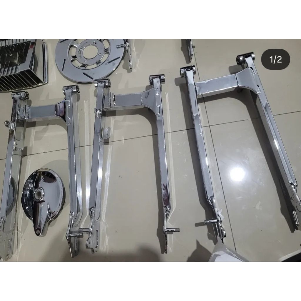 swing arm rx king chrome capit udang rx king crome yamaha original