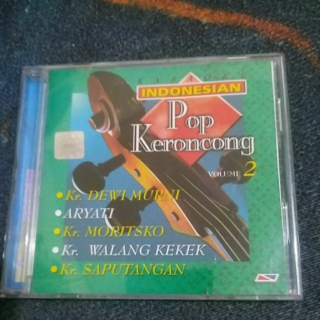 vcd karaoke Indonesia pop keroncong volume 2