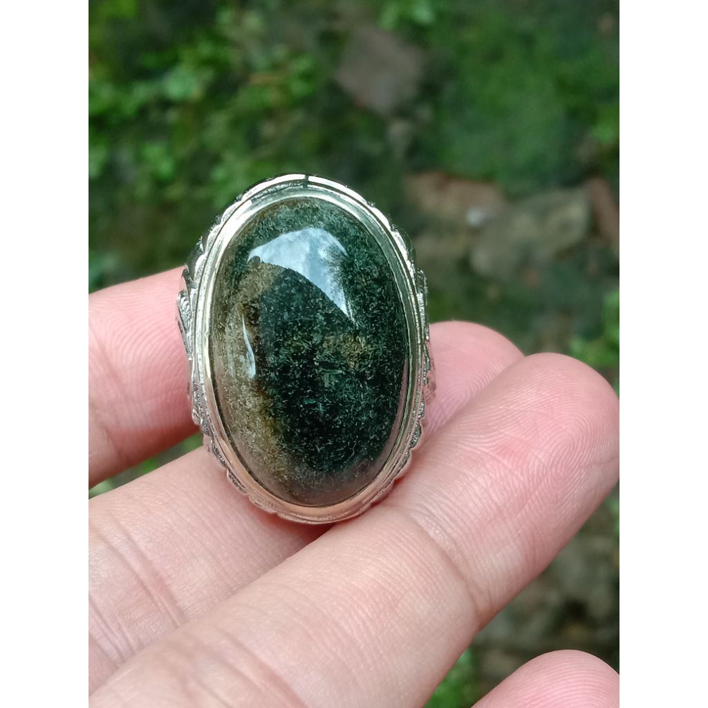 CINCIN BATU AKIK GaRUT IJO CINCAU LUMUT