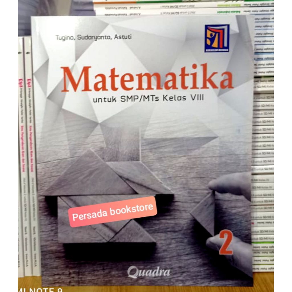 Buku Matematika Kelas 8 SMP Kurikulum Merdeka Quadra