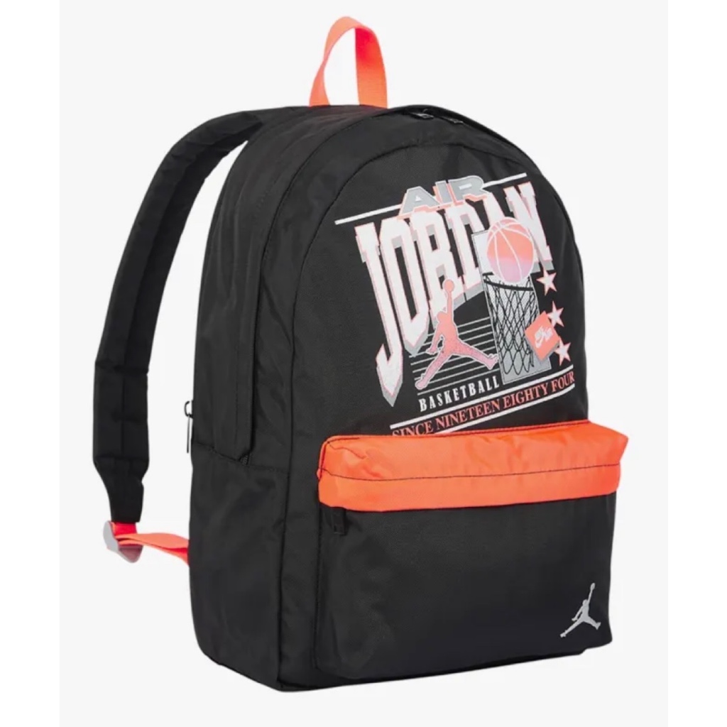 Jordan Kids 84Boy's Backpack Black Tas Sekolah Ransel Punggung Anak Laki-laki Perempuan
