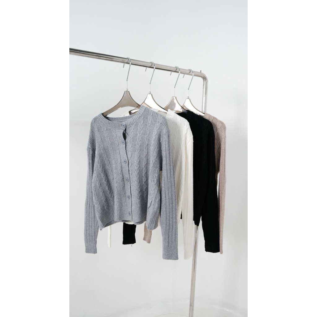 Cardi Cable Knit