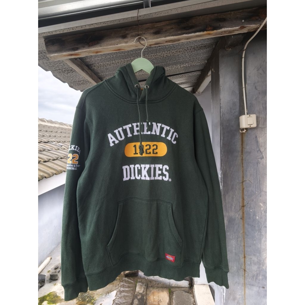 Hoodie dickies hijau kuning