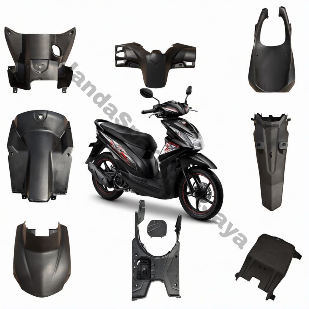 Body Motor  Honda Beat Fi Tahun 2013-2015 Stater Kasar Cover Body Kasar Beat Fi Beat 2013 2014 2015 