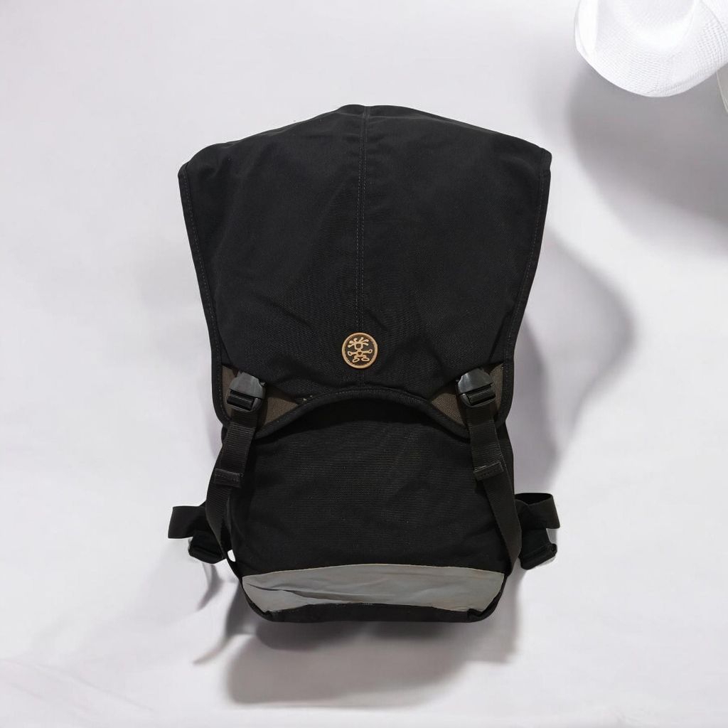 Crumpler The Mahoubar Black Nylon Ripstop Backpack Original