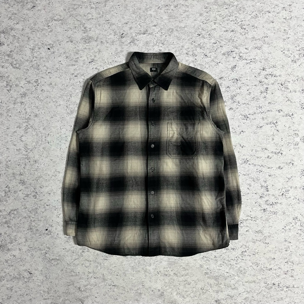 Kemeja Flanel Veterano Uniqlo Veterano Flannel Shirt