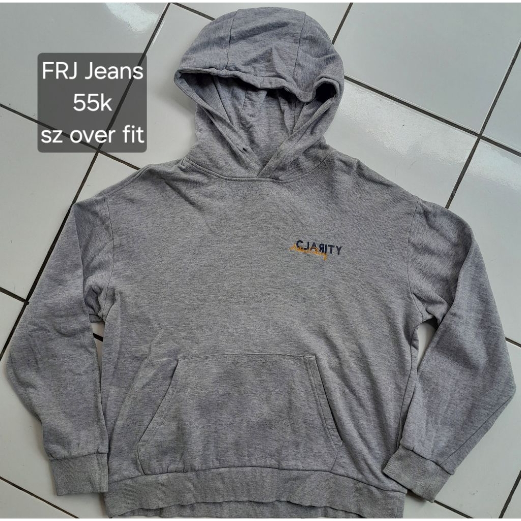 preloved hoodie FRJ jeans