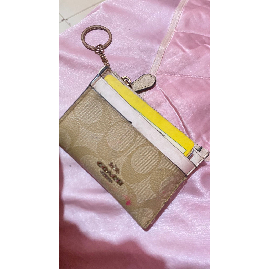 Coach card holder wallet