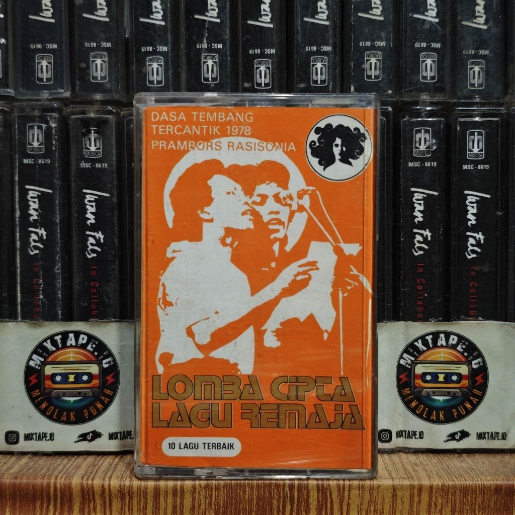 Kaset - Lomba Cipta Lagu Remaja (LCLR) - Prambors Rasisonia -  Dasa Tembang Tercantik 1978 - Kaset P