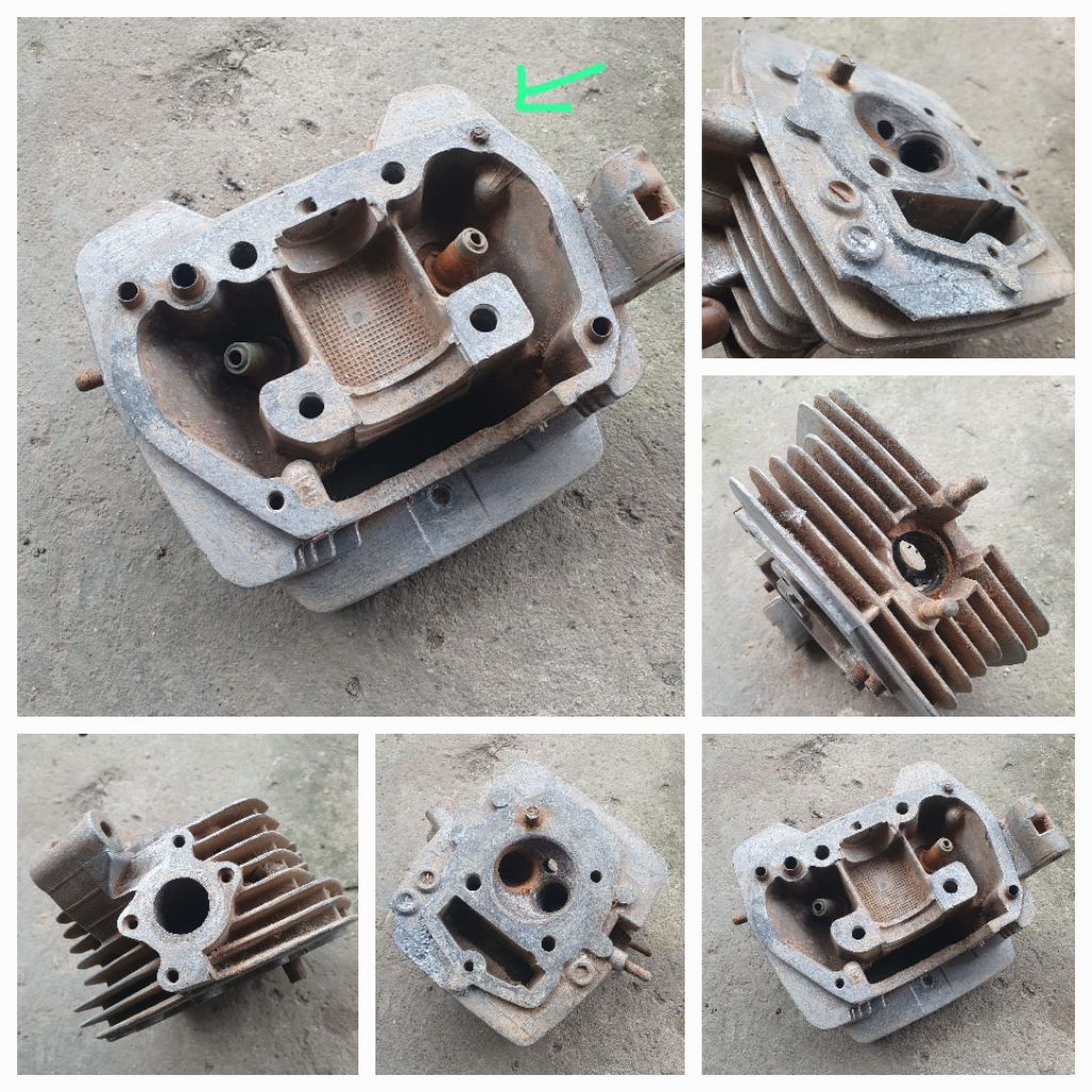 KOP TIGER REVO HEAD TIREV BAHAN SUDUTAN ADA MINUS