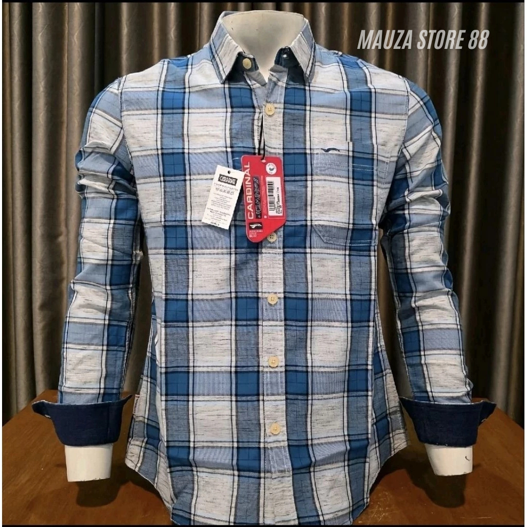 Kemeja Pria CARDINAL Jeans Slimfit