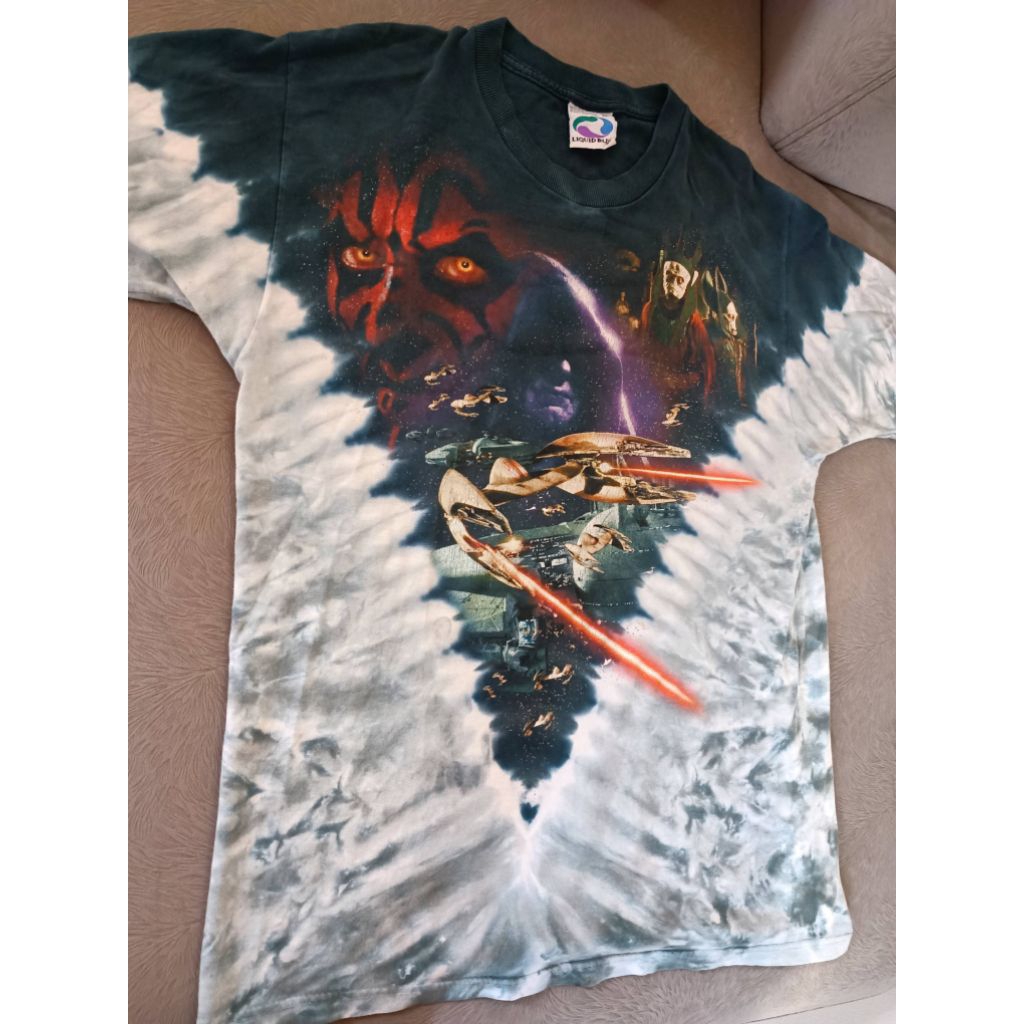 kaos vintage liquid blue Star wars episode 1 authentic good conditon legit