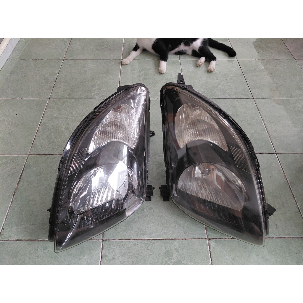 Headlamp Black Chrome Original Stanley P4432L Suzuki Swift Sport ZC31S/Swift Old Gen 1 2005-2012 M15