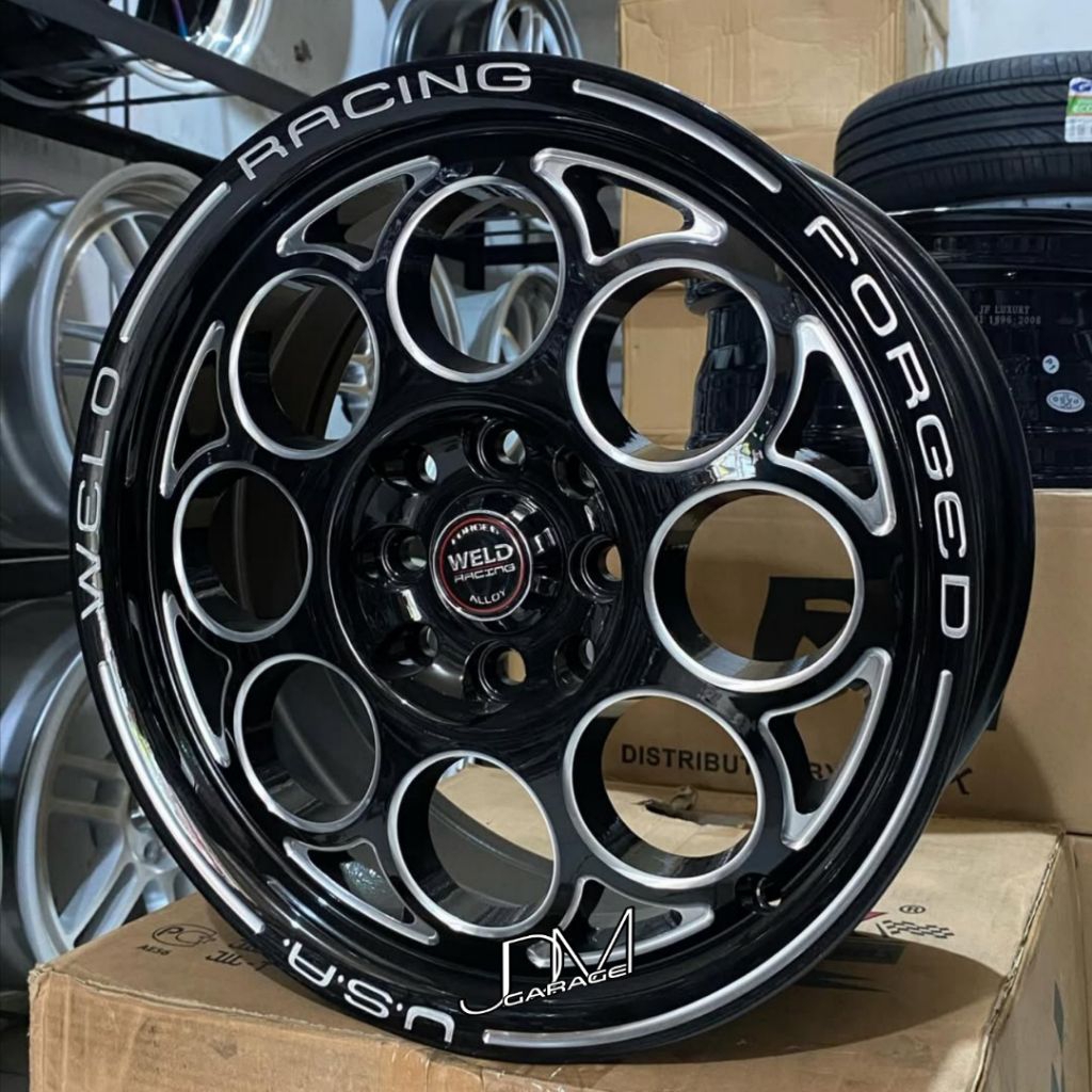 velg weld drag ring 15 lebar 6,5 velg racing r15 avanza Xenia velg mobil ring 15 velg Swift kijang s