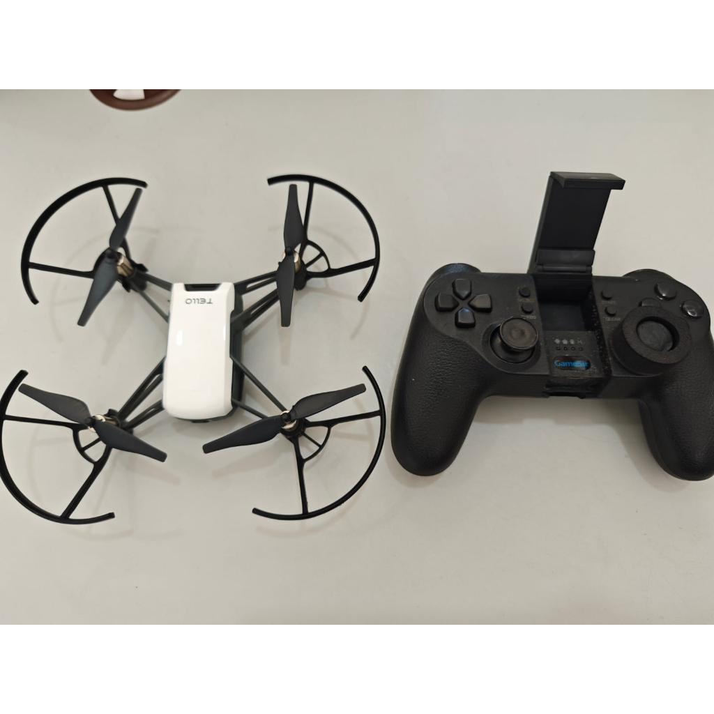 drone dji tello + baterai baru + remote kondisi bekas